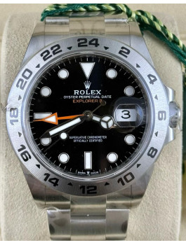全新 ▶️ Rolex EXPLORER II ◀️ 226570 大黑橙 2022年錶 (42mm) 